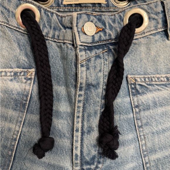 Free People - Women’s Moxie Pull-On Barrel Jeans - Picture 3 of 7